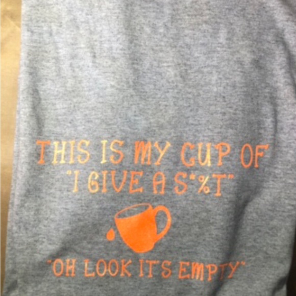 HANDMADE- “ THIS IS MY CUP OF I DON’T GIVE A S*%T, OH LOOK ITS EMPTY “ - Picture 1 of 2